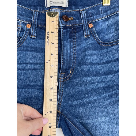 Madewell Denim 9" High Rise Skinny Jeans‎ with Stretch, SIZE 26 (Size 2) - Picture 13 of 15